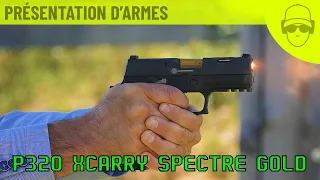P320 XCARRY SPECTRE GOLD.....un Pistolet pour James Bond😜?