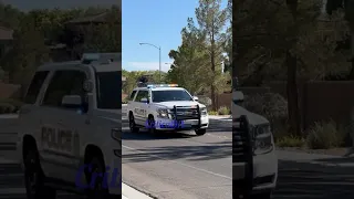 Henderson Police Department 2020 Chevy Tahoe Responding Code 3 #police #policecar #code3