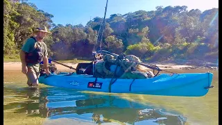 Australian Paradise Shack.. Wilderness Kayak Camping Adventure..