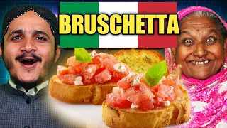 Tribal People Try Bruschetta For The First Time