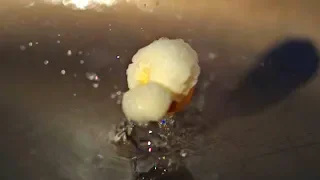 Popcorn Popping in Super Slow Motion   Amazing!