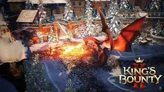 King's Bounty 2 - gameplay + story + battle + big f*king red dragon :)