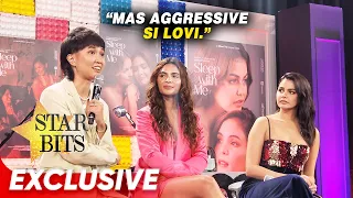 Lovi, Janine, and Direk Sam reveal how they filmed the kissing scene in ‘Sleep with Me’ | Star Bits