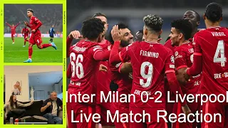 It's advantage Liverpool! Inter Milan 0-2 Liverpool Live Match reaction
