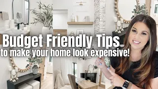 BUDGET FRIENDLY WAYS To Make Your HOME LOOK EXPENSIVE | EASY HOME HACKS To UPGRADE Your Home