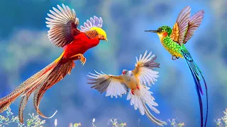 1 hour with birds | 10 Most Beautiful Birds on Planet Earth | Most Stunningly Beautiful Birds video