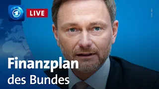 Bundeshaushalt: Bundesfinanzminister Lindner stellt Finanzplan vor | via phoenix