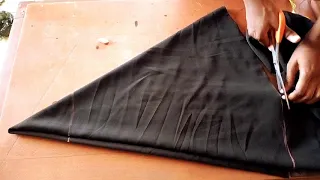 Easy steps on how to make/cut a circle skirt | DIY