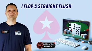 I Flop a STRAIGHT FLUSH | Poker Vlog 865