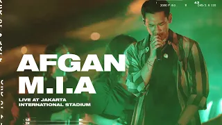 AFGAN - M.I.A | Special Performance | LIVE AT JAKARTA INTERNATIONAL STADIUM