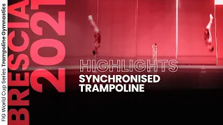 2021 Brescia Trampoline World Cup – Highlights Synchronised Trampoline