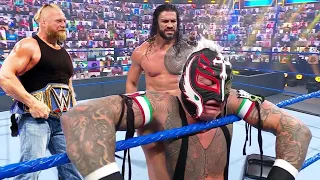 WWE 28 December 2021 Brock Lesnar & Roman Reigns Destroyed Rey Mysterio on Raw & Smackdown