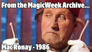 Mac Ronay - The Bob Monkhouse Show - 1986