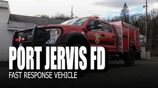 The Port Jervis FD new Fast Response Vehicle |  FIRE TRUCKS |  10-75 Emergency Vehicles