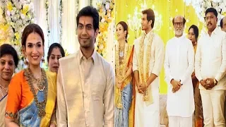 Soundarya Rajinikanth  marriage video | the glimpse of rajinikanth daughter video