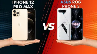 Asus Rog PHONE 5 VS IPhone 12 Pro Max - Full Comparison | Camera, Price, Processor | MC360