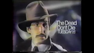 1975 NBC movie promo   The Dead Don't Die