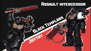 JoyToy #warhammer40000 1:18 scale Black Templars assault intercessor [Обзор]