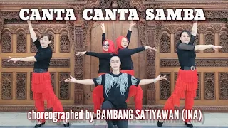 CANTA CANTA SAMBA  - line dance demo by Quick Five