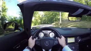 2012 Mercedes SLS AMG Roadster POV Test Drive