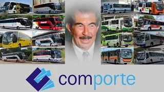 TODAS as EMPRESAS de ÔNIBUS do GRUPO COMPORTE - O MAIOR GRUPO DE ÔNIBUS DO BRASIL - Atualizado 2024