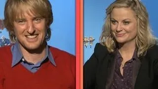 Owen Wilson & Amy Poehler Free Birds Interviews