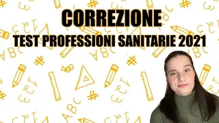 BatQuiz || Correzione TEST PROFESSIONI SANITARIE 2021