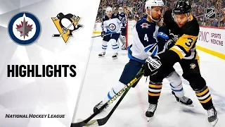 Jets @ Penguins 10/8/19 Highlights