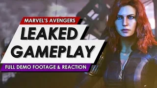 Marvel's Avengers Full Leaked Gameplay Demo Footage & Reaction | SDCC 2019