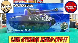 Airfix Sherman Firefly Quick Build - Nigel and Mos!!