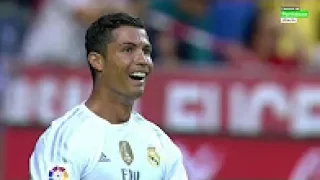 Cristiano Ronaldo Vs Sporting Gijon Away HD 720p (23/08/2015)