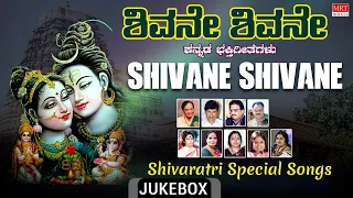 Lord Shiva Kannada Bhakthigeethegalu | ಶಿವನೇ ಶಿವನೇ | S. Janaki | Shivane Shivane Audio Jukebox |