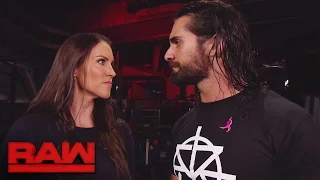 Seth Rollins reveals Triple H's worst decision to Stephanie McMahon: Raw, Oct. 3, 2016