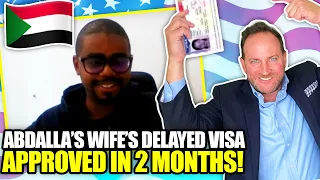 HER Visa was stuck at the Embassy in Sudan for more than 4 years!