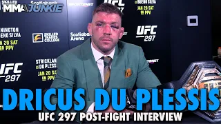 Dricus Du Plessis Disagrees With Dana White's Scoring of UFC 297, Doesn't Rule Out UFC 300 Return