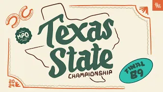 2024 Texas State Championship | MPO FINALB9 | Barela, Aderhold, Buhr, Ford | Jomez Disc Golf