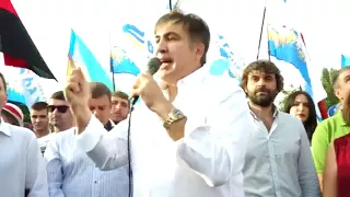 Саакашвили приехал к Порошенко в Винницу и рассказал о сгоревших Детях в Одессе