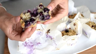 Recept: blueberry kokos muffins - I Love Health