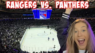 BATTLE of the East! New York Rangers vs. Florida Panthers at MSG