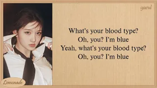 IVE Blue Blood Easy Lyrics