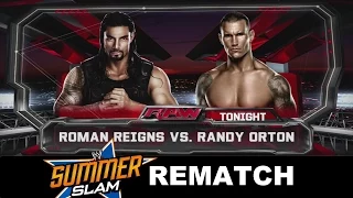 WWE 2K14: Roman Reigns VS Randy Orton (Summer Slam Rematch)