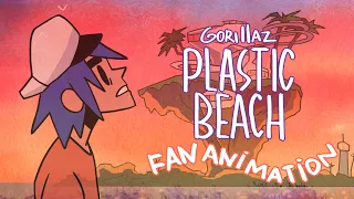 Plastic beach Gorillaz  |  FAN ANIMATION (ANIMATIC)