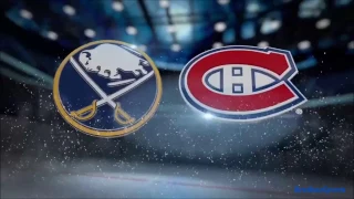 Sabres 3, Canadiens 2 F/OT • Game Recap • Jan 21, 2017 (HD)