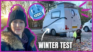 Testing My Go-Pod Micro-Caravan in Freezing Weather | VLOG 1