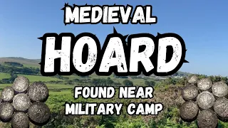 We found a silver Medieval HOARD on our group dig metal detecting UK