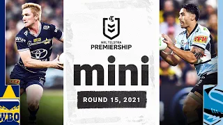 Right down to the wire in Townsville as Cowboys welcome Sharks | Match Mini | Round 15, 2021 | NRL