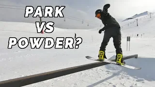 Park vs Powder Snowboarding? Corralco Chile Check-in