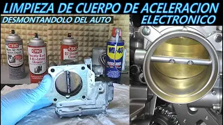 Como lavar el cuerpo de aceleracion desmontandolo del auto  (de forma segura, sin dañarlo)