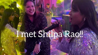 I MET SHILPA RAO!!!!! Dream come true 😍 #vlog @ShilpaRaoLive #shilparao #bollywood #celebrity