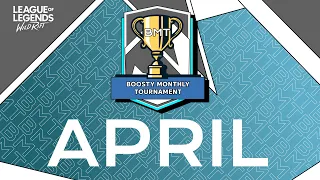 ПОЛУФИНАЛЫ/BOOSTY MONTHLY TOURNAMENT APRIL/РОЗЫГРЫШИ #wildrift #tournament #giveaway